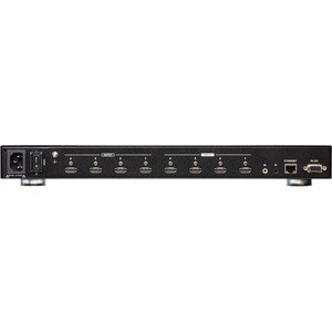 Aten 4 x 4 True 4K HDMI Matrix Switch with Scaler - 3840 × 2160 - 4K - Twisted Pair - 4 x 4 - 4 x HDMI Out VIDEO WALL W/FA