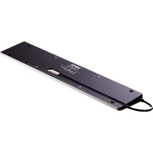 ATEN UH3237 USB-C Multiport Dock with Power Pass-Through - for Notebook/Monitor - 85 W - USB Type C - 8 x USB Ports - 2 x 