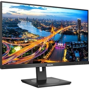 Philips 243B1 24" Class Full HD Monitor LCD - 16:9 - preto texturizado - 60,5 cm (23,8") Viewable - Tecnologia IPS (In-pla