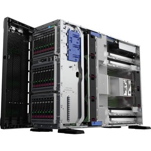 HPE ProLiant ML350 G10 4U Tower Server - 1 x Intel Xeon Silver 4208 2,10 GHz - 16 GB RAM - Serial ATA/600, 12Gb/s SAS Steu
