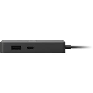 Station d'accueil Microsoft USB Type C pour Notebook - Noir - USB Type-C - Réseau (RJ-45) - HDMI - VGA - Filaire - Gigabit