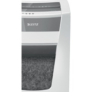 Leitz IQ Office Pro Paper Shredder - Continuous Shredder - Micro Cut - 17 Per Pass - for shredding Staples, Paper Clip - 2