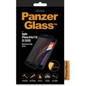PanzerGlass Original Tempered Glass Anti-glare Privacy Screen Protector - Black - For LCD iPad 6, iPhone 7, iPhone 6s, iPh