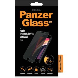 PanzerGlass Original Glass Privacy Screen Protector - Crystal Clear - For LCD iPad 6, iPhone 7, iPhone 6s, iPhone 8, iPhon