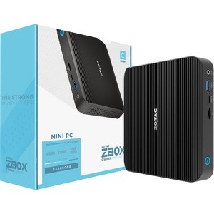Desktop Computer Zotac ZBOX CI341 - Intel Celeron N4100 1,10 GHz Prozessor DDR4 SDRAM - Mini-PC - Intel UHD Graphics 600 -
