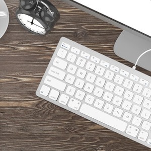 Macally Compact Aluminum USB-C Wired Keyboard for Mac and PC - Cable Connectivity - USB Type C Interface - 78 Key(s) - Cut