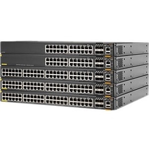 HPE 6200F 24G 4SFP+ Switch - 24 Ports - Manageable - 2 Layer Supported - 59 W Power Consumption - Twisted Pair, Optical Fi