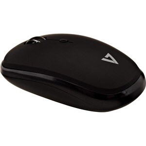 V7 MW550BT Bluetooth Silent 4-Button Mouse with adjustable DPI - Black. Form factor: Ambidextrous. Device interface: Bluet