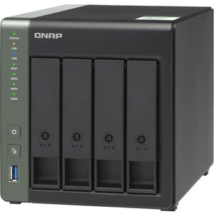 QNAP TS-431KX-2G 4 x Total Bays SAN/NAS Storage System - 512 MB Flash Memory Capacity - Annapurna Labs Alpine AL-214 Quad-
