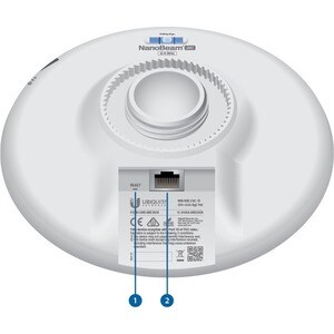 Ubiquiti airMAX NanoBeam 2AC NBE-2AC-13 Single Band 150 Mbit/s Wireless Bridge - 2.40 GHz - 1 x Network (RJ-45) - Gigabit 