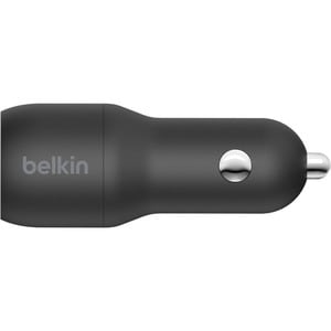 Belkin BoostCharge Dual USB-A Car Charger 24W - 5 V DC Output