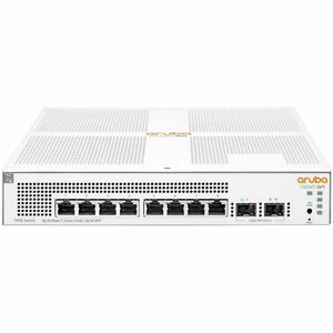 Aruba Instant On 1930 8G Class4 PoE 2SFP 124W Switch - 10 Ports - Manageable - 3 Layer Supported - Modular - 2 SFP Slots -