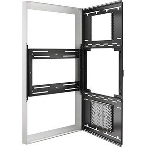 Chief Impact On-Wall Kiosk - Portrait 65"" White - 65"" (1651 mm) - Wall Mountable