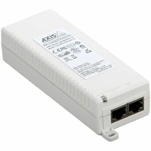 AXIS T8120 PoE Injector - 120 V AC, 230 V AC Input - 48 V DC Output - RJ-45 Input Port(s) - RJ-45 Output Port(s) - 15 W