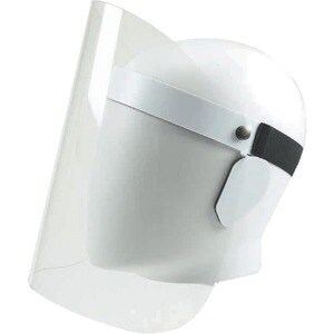 MOBILIS Face Shield - Recommended for: Law Enforcement - Full Face, Head Protection - Elastic Closure - Polyethylene Terep