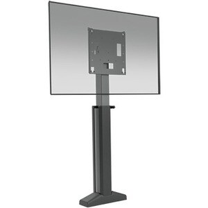 Chief Large Capacity Electric Height Adjustable Floor Display Mount - Black - Height Adjustable - 200 lb Load Capacity