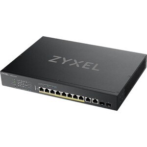 ZYXEL XS1930-12HP 8 Ports Manageable Ethernet Switch - 10 Gigabit Ethernet - 10GBase-X, 10GBase-T - 2 Layer Supported - Mo