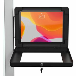 CTA Digital Premium Security Mullion Mount Enclosure for iPad 10 & 7-11" Tablets - 7" to 11" Screen Support - 75 x 75 - VE