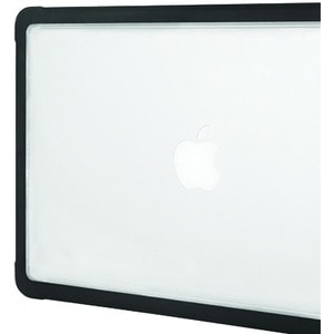 STM Goods Dux Case for Apple MacBook Air (Retina Display) - Transparent, Black - Translucent - Polycarbonate, Thermoplasti