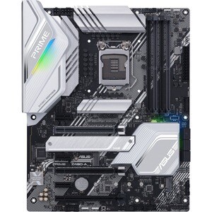 Asus Prime Z490-A Desktop Motherboard - Intel Z490 Chipset - Socket LGA-1200 - Intel Optane Memory Ready - ATX - 128 GB DD