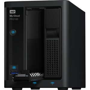 WD My Cloud Pro Series Network Attached Storage - 1 x Intel Pentium N3710 Quad-core (4 Core) 1.60 GHz - 2 x HDD Supported 