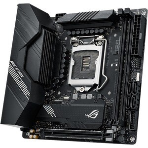 Asus ROG Strix H470-I GAMING Desktop Motherboard - Intel H470 Chipset - Socket LGA-1200 - Intel Optane Memory Ready - Mini