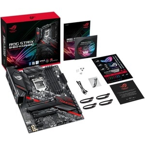 Asus ROG Strix B460-H GAMING Desktop Motherboard - Intel B460 Chipset - Socket LGA-1200 - Intel Optane Memory Ready - ATX 