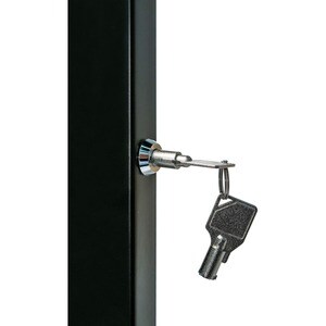 CTA Digital Premium Large Locking Wall Mount (Black) - Black