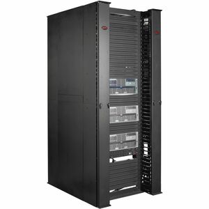APC Kabelbündler - Schwarz - 1 Pack Paket - Kabelmanager - 1U Rack-Höhe