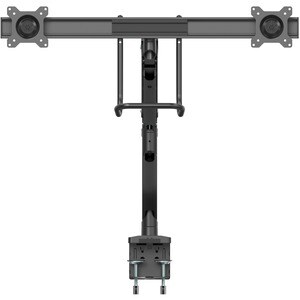 StarTech.com Desk Mount Dual Monitor Arm, Ergonomic VESA Mount 32" (17.6lb/8kg) Displays, Crossbar Handle for Full Motion,