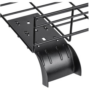 Tripp Lite by Eaton Cable Exit Clip/Dropout Waterfall for Wire Mesh Cable Trays, 90 mm Wide - Cable Exit Clip/Dropout Wate
