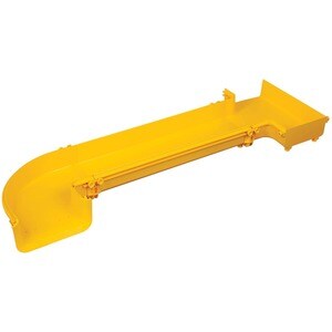 Tripp Lite series Toolless Horizontal 90-Degree Elbow for Fiber Routing System, 120 mm (5 in) - Elbow - Yellow - Polyvinyl