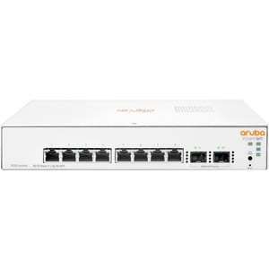 Aruba Instant On 1930 8 Ports Manageable Ethernet Switch - 4 Layer Supported - Modular - 2 SFP Slots - 11 W Power Consumpt