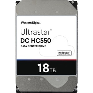 WD Ultrastar DC HC550 18 TB Hard Drive - 3.5" Internal - SATA - 7200rpm - 20 Pack