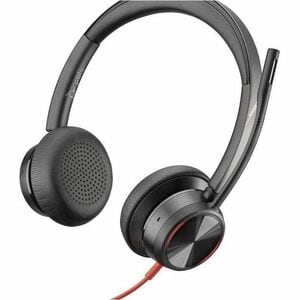 Plantronics Blackwire BW8225-M Wired Over-the-head Stereo Headset - Binaural - Supra-aural - 32 Ohm - 20 Hz to 20 kHz - 22