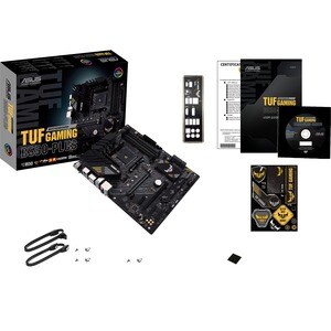 TUF GAMING B550-PLUS Desktop Motherboard - AMD B550 Chipset - Socket AM4 - ATX - 128 GB DDR4 SDRAM Maximum RAM - DIMM, UDI