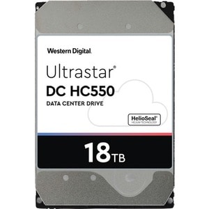 WD Ultrastar DC HC550 18 TB Hard Drive - 3.5" Internal - SATA - 7200rpm - 512e Format