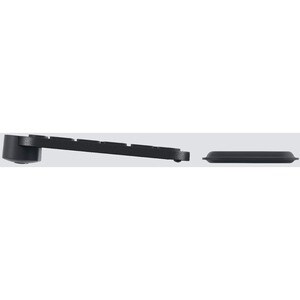 Appoggiapolsi per tastiera Logitech - 64 mm x 420 mm x 8 mm Dimensioni - Memory Foam - Resistente alle macchie