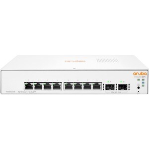 HPE Instant On 1930 8 Ports Manageable Ethernet Switch - 4 Layer Supported - Modular - 2 SFP Slots - 11 W Power Consumptio