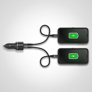 OtterBox 30 W Auto Adapter - For USB Type C Device - 12 V DC Input - Black