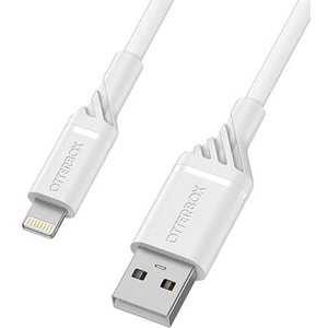 OtterBox 1 m Lightning/USB Data Transfer Cable - First End: USB Type A - Second End: 1 x Lightning - Male - Cloud Dream White