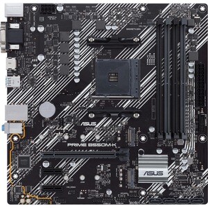 Asus Prime B550M-K Desktop Motherboard - AMD B550 Chipset - Socket AM4 - Micro ATX - 128 GB DDR4 SDRAM Maximum RAM - DIMM,