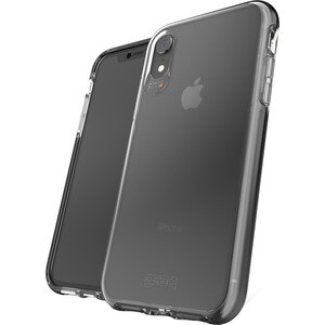 gear4 Piccadilly Case for Apple iPhone XR Smartphone - Black, Clear - Metallic - Drop Resistant, Impact Resistant, Scratch