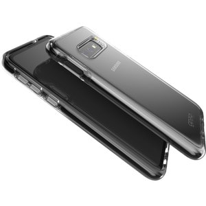 gear4 Piccadilly Case for Samsung Smartphone - Black, Clear - Metallic - Scratch Resistant, UV Resistant, Drop Resistant, 