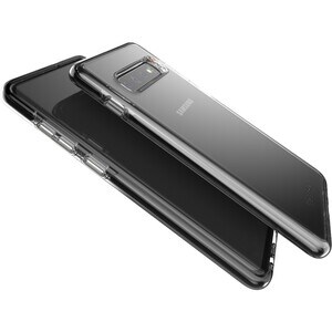 gear4 Piccadilly Case for Samsung Smartphone - Black, Clear - Metallic - Drop Resistant, Scratch Resistant, UV Resistant, 