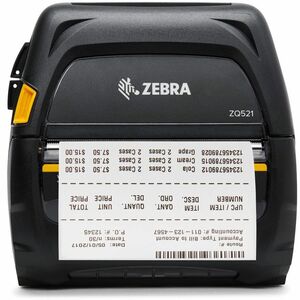 Zebra ZQ521 Single Sided Mobile, Transportation & Logistic, Manufacturing, Warehouse, Government, Retail, Hospitality Dire
