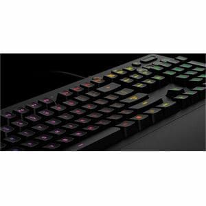 Logitech Prodigy G213 Gaming Keyboard - Cable Connectivity - USB 2.0 Interface - Netherlands - AZERTY Layout - Membrane/Me