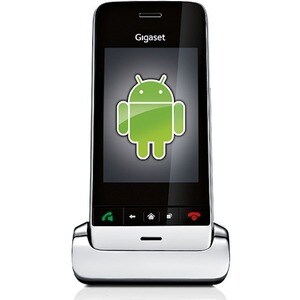 Gigaset SL930A DECT/Wi-Fi Cordless Phone - Piano Black - Cordless - Corded - 300 m Range - 1 x Phone Line - 1 x Handset - 