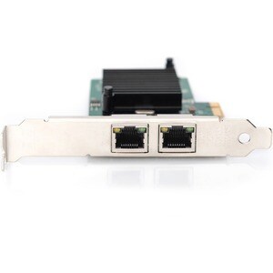 Digitus DN-10132 Gigabit Ethernet Card for PC - 10/100/1000Base-T - Plug-in Card - PCI Express x1 - 2 Port(s) - 2 - Twiste