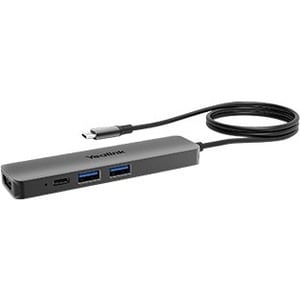 BYOD cable hub with 1.5m USB-Cable USB-A to USB-C adapter. Power adapter with 1m USB-C cable Support to charging the conne